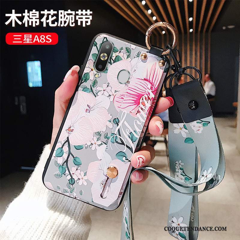 Samsung Galaxy A8s Coque Fleur Frais Tendance Petit