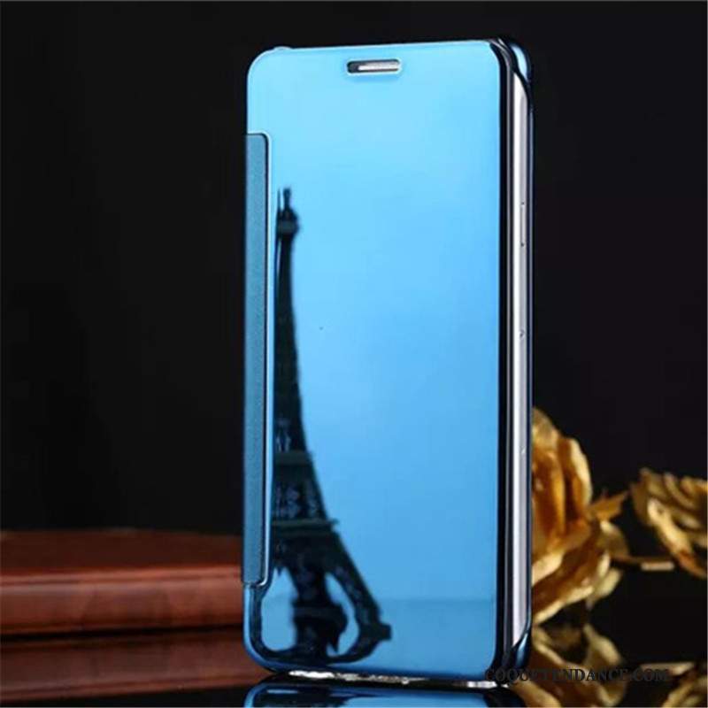 Samsung Galaxy A9 Coque Housse Or Étui De Téléphone Miroir