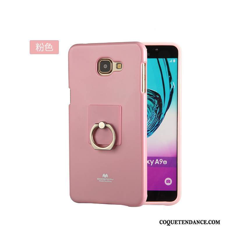 Samsung Galaxy A9 Coque Jaune Fluide Doux De Téléphone Haute Protection