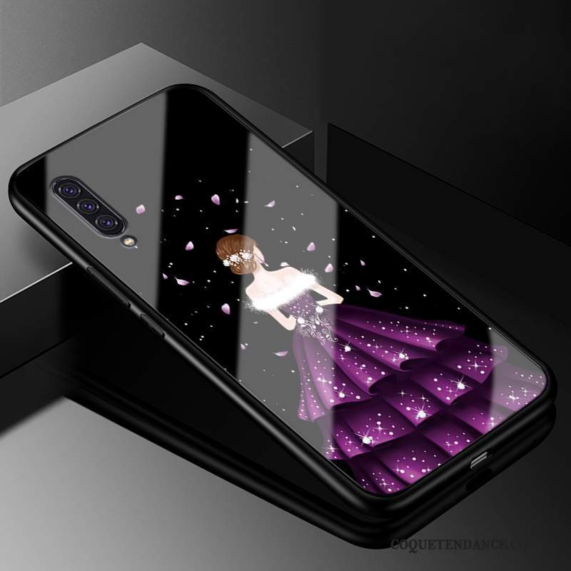 Samsung Galaxy A90 5g Coque Charmant Tout Compris Silicone Verre Noir