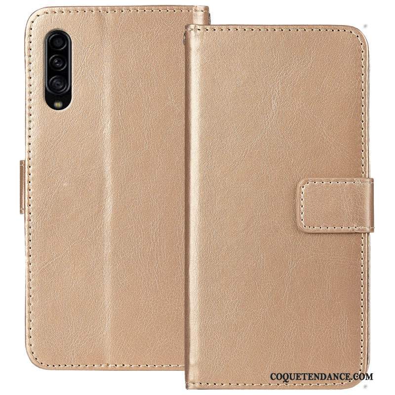 Samsung Galaxy A90 5g Coque Étui Or De Téléphone Housse