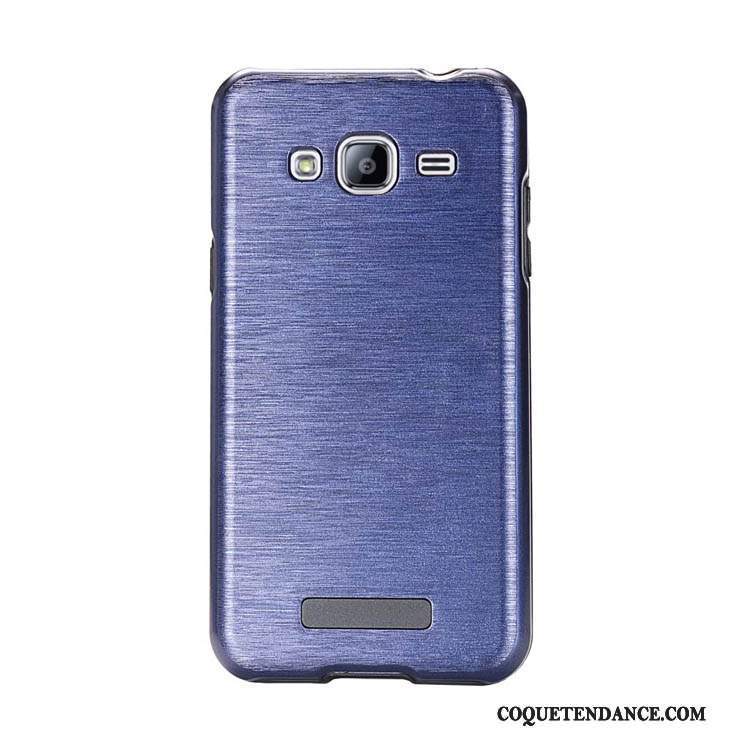 Samsung Galaxy J3 2015 Coque Personnalité Créatif Violet Nouveau Tendance