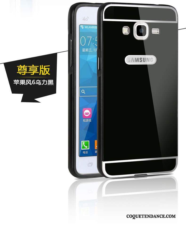 Samsung Galaxy J3 2016 Coque Métal Border Étui De Téléphone Protection