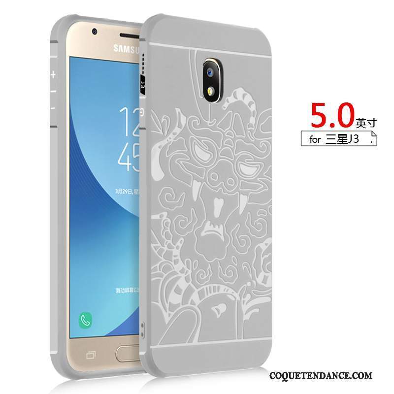 Samsung Galaxy J3 2017 Coque Protection De Téléphone Incassable Étui Silicone