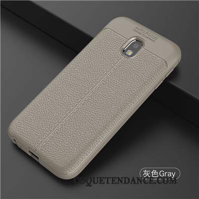 Samsung Galaxy J3 2017 Coque Étui Fluide Doux Incassable Modèle Fleurie Cuir