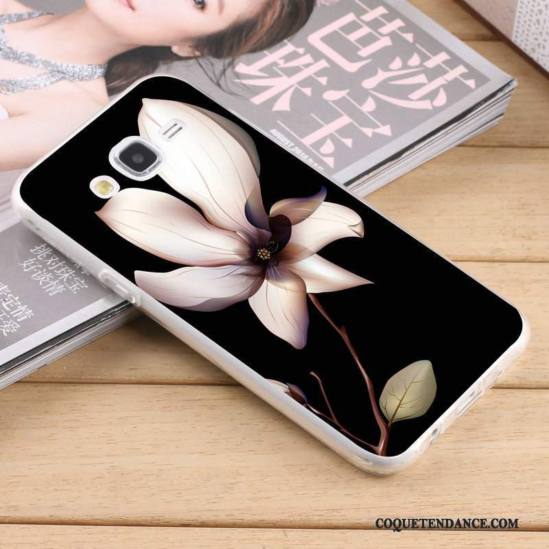Samsung Galaxy J5 2015 Coque Délavé En Daim Silicone Fluide Doux Rose De Téléphone