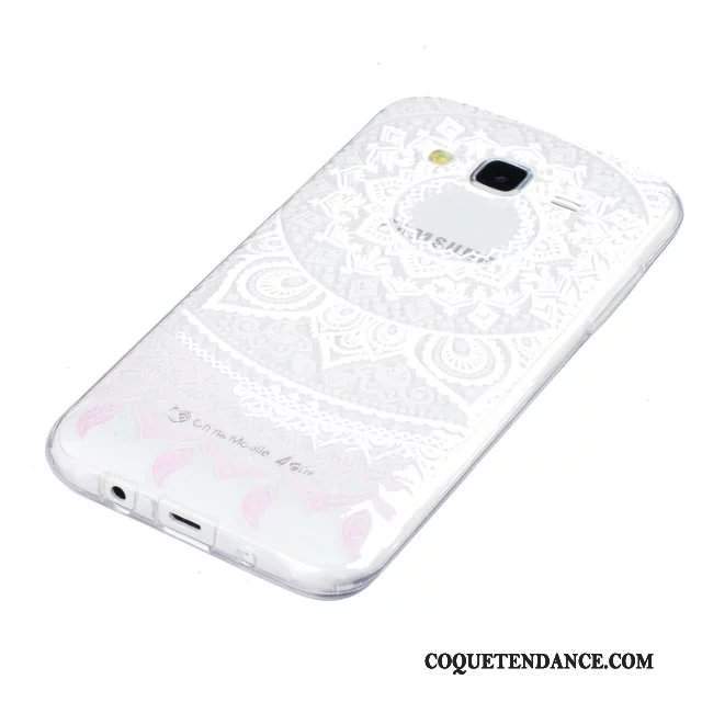 Samsung Galaxy J5 2015 Coque Fleurs Protection De Téléphone Peinture Gaufrage