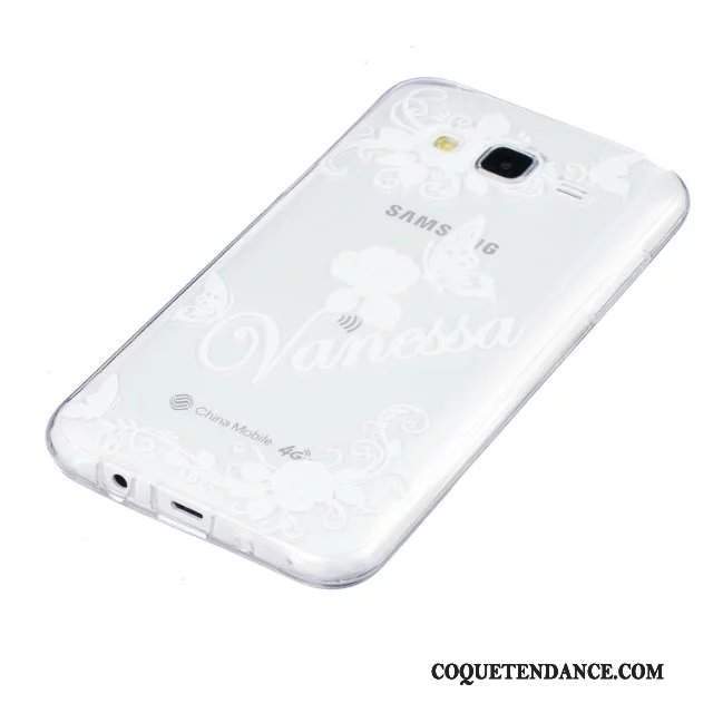 Samsung Galaxy J5 2015 Coque Fleurs Protection De Téléphone Peinture Gaufrage