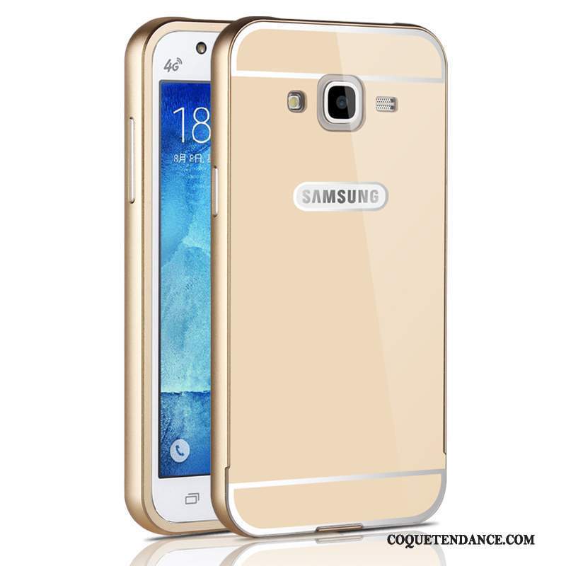 Samsung Galaxy J5 2015 Coque Métal Incassable Rose De Téléphone Étui