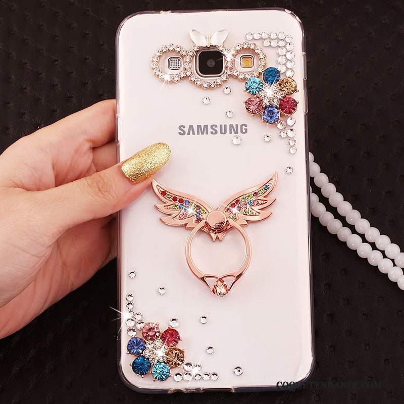 Samsung Galaxy J5 2016 Coque De Téléphone Incassable Multicolore Anneau Cristal