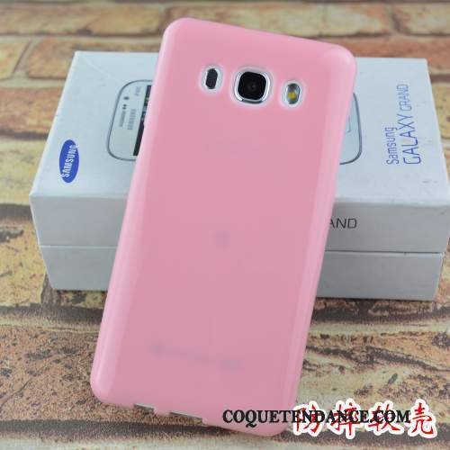 Samsung Galaxy J5 2016 Coque Étui Protection Fluide Doux Silicone Gaufrage