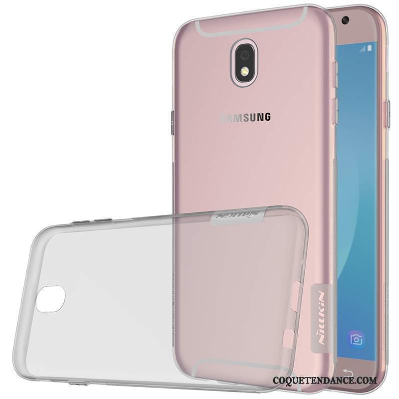 Samsung Galaxy J5 2017 Coque Étui Transparent Or De Téléphone Très Mince