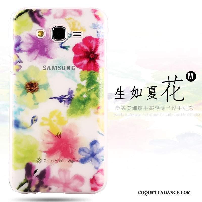 Samsung Galaxy J7 2015 Coque Difficile Protection Multicolore De Téléphone Étui