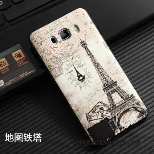 Samsung Galaxy J7 2016 Coque Fluide Doux Dessin Animé Protection Étui Incassable