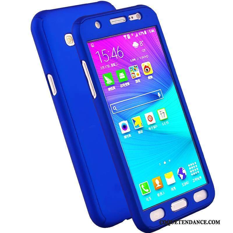 Samsung Galaxy J7 2016 Coque Tout Compris Protection Étui Difficile Or