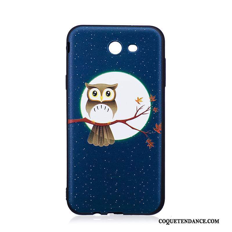 Samsung Galaxy J7 2017 Coque Multicolore Gaufrage De Téléphone Fluide Doux Étui