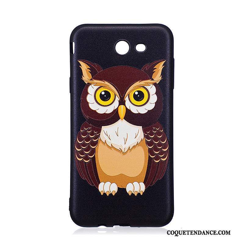 Samsung Galaxy J7 2017 Coque Multicolore Gaufrage De Téléphone Fluide Doux Étui