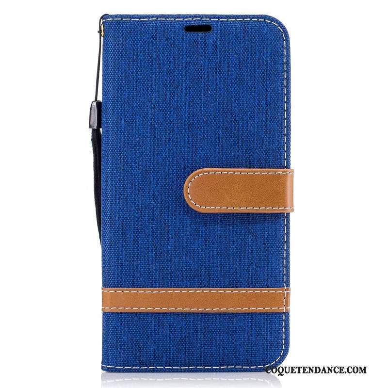 Samsung Galaxy J7 2017 Coque Étui En Denim Tout Compris Portefeuille