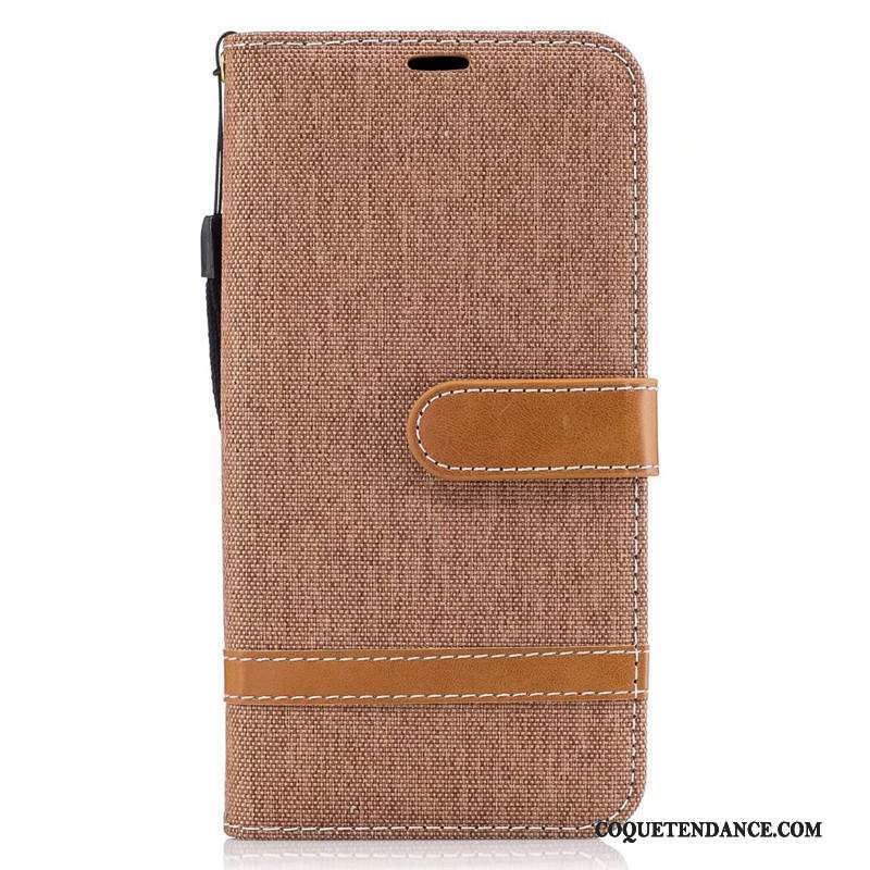 Samsung Galaxy J7 2017 Coque Étui En Denim Tout Compris Portefeuille