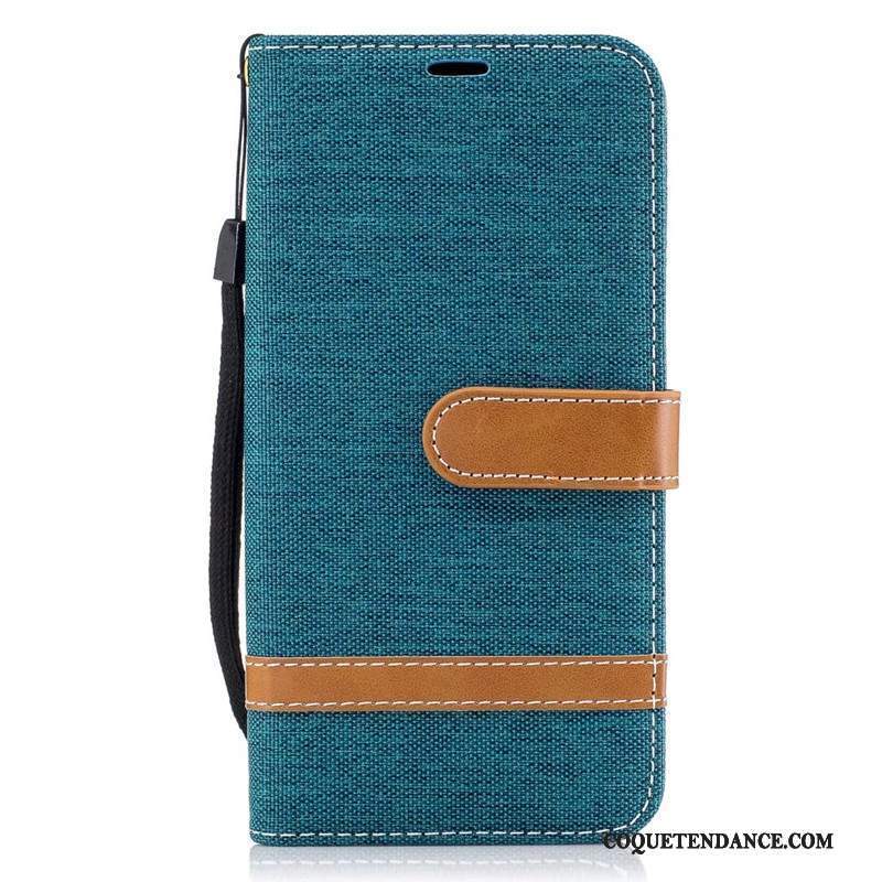 Samsung Galaxy J7 2017 Coque Étui En Denim Tout Compris Portefeuille