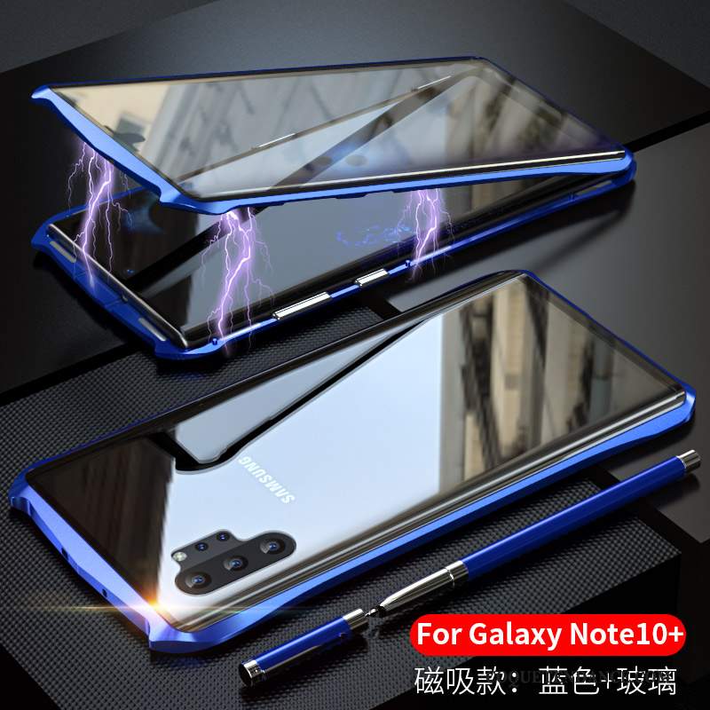 Samsung Galaxy Note 10+ Coque Incassable De Téléphone Étui Verre Protection