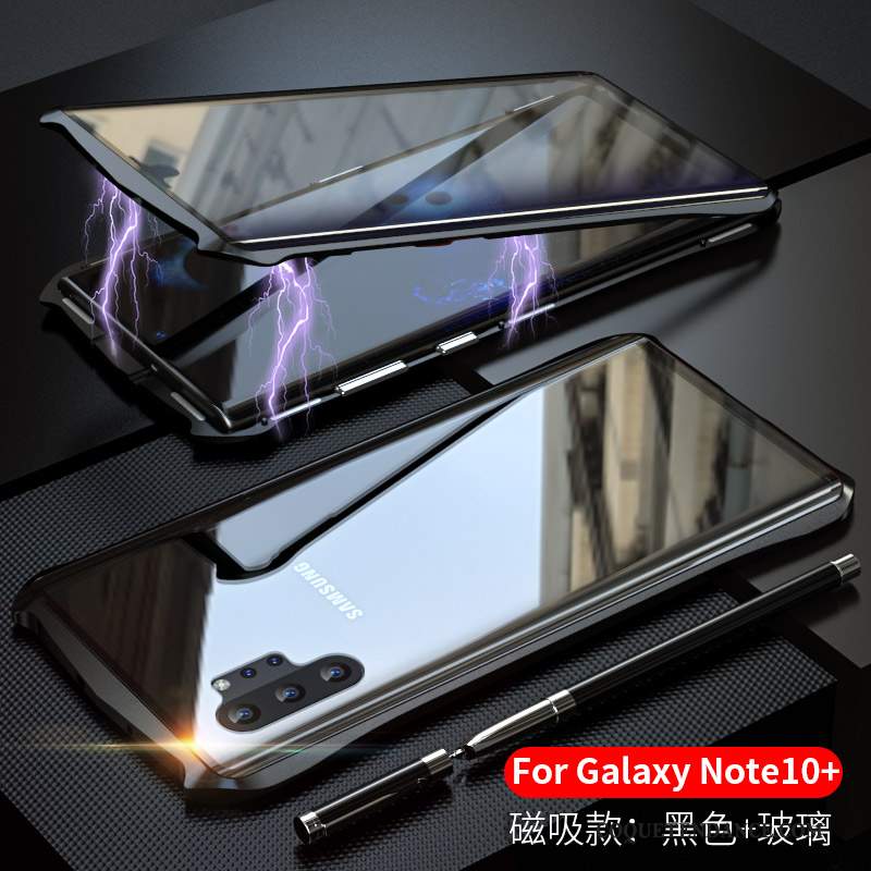 Samsung Galaxy Note 10+ Coque Incassable De Téléphone Étui Verre Protection