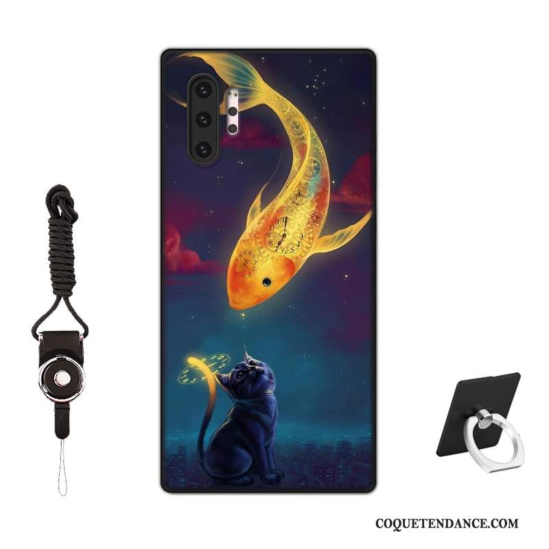 Samsung Galaxy Note 10+ Coque Incassable Tout Compris Silicone Amoureux Simple