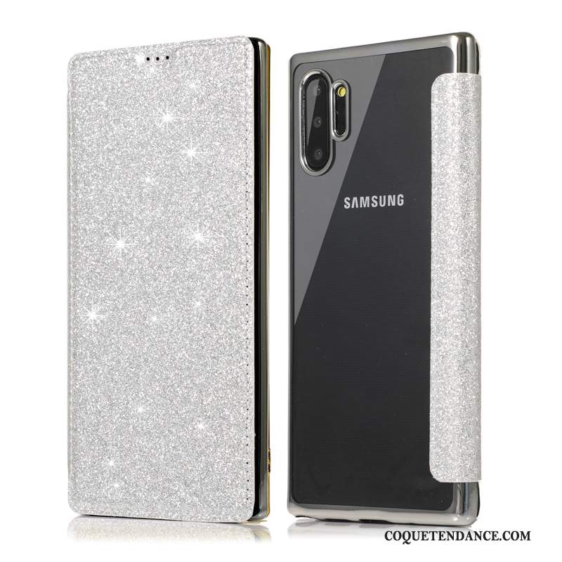 Samsung Galaxy Note 10+ Coque Étui Noir