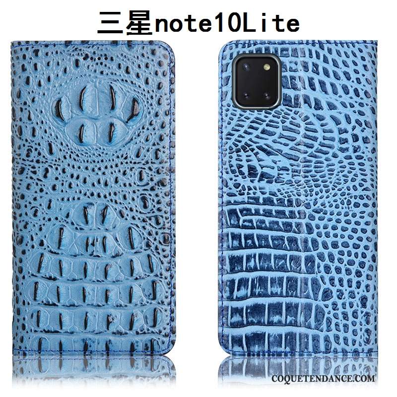 Samsung Galaxy Note 10 Lite Coque Incassable Crocodile Protection De Téléphone Housse