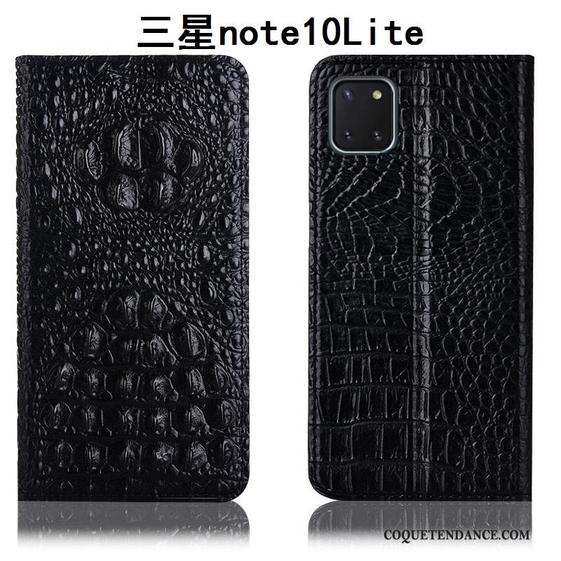 Samsung Galaxy Note 10 Lite Coque Incassable Crocodile Protection De Téléphone Housse