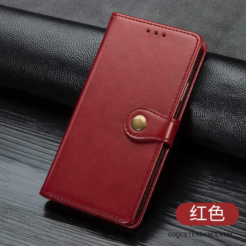 Samsung Galaxy Note 10 Lite Coque Plier Rouge Clair Étui En Cuir De Téléphone