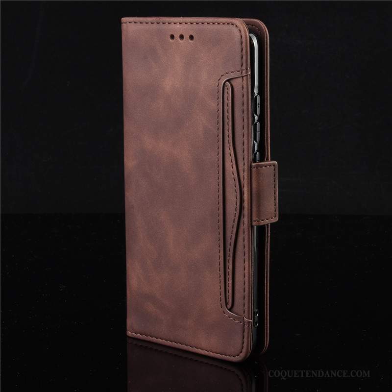 Samsung Galaxy Note 10 Lite Coque Rouge De Téléphone Rose Portefeuille Étui En Cuir