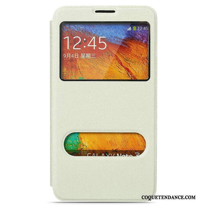 Samsung Galaxy Note 3 Coque Couvercle Arrière Étui En Cuir Incassable Protection Support