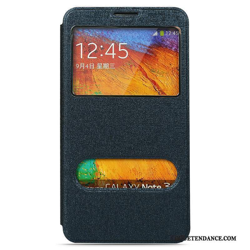 Samsung Galaxy Note 3 Coque Couvercle Arrière Étui En Cuir Incassable Protection Support