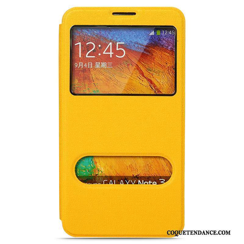 Samsung Galaxy Note 3 Coque Couvercle Arrière Étui En Cuir Incassable Protection Support