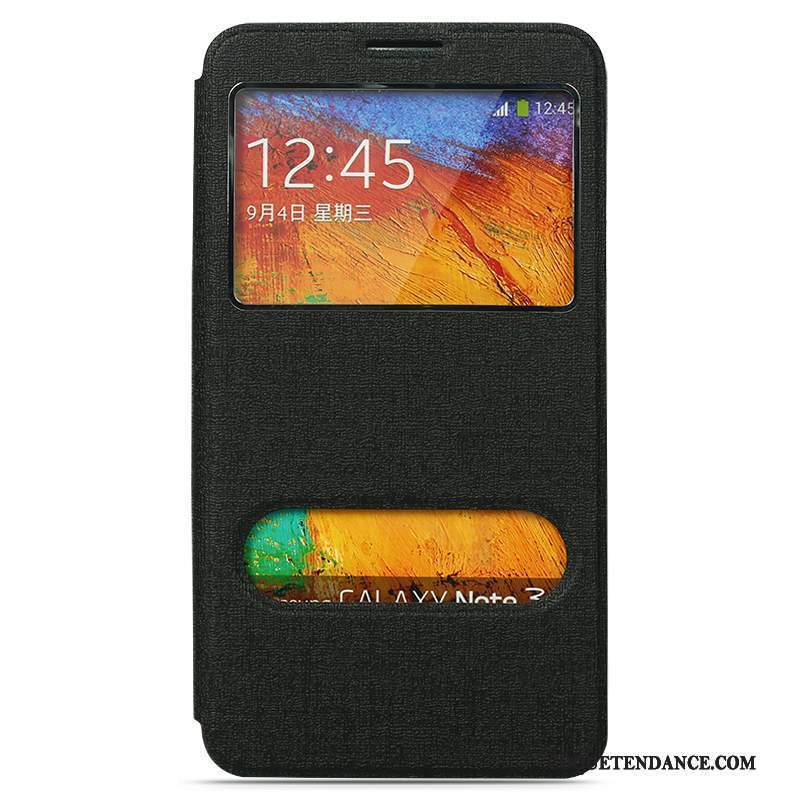 Samsung Galaxy Note 3 Coque Couvercle Arrière Étui En Cuir Incassable Protection Support