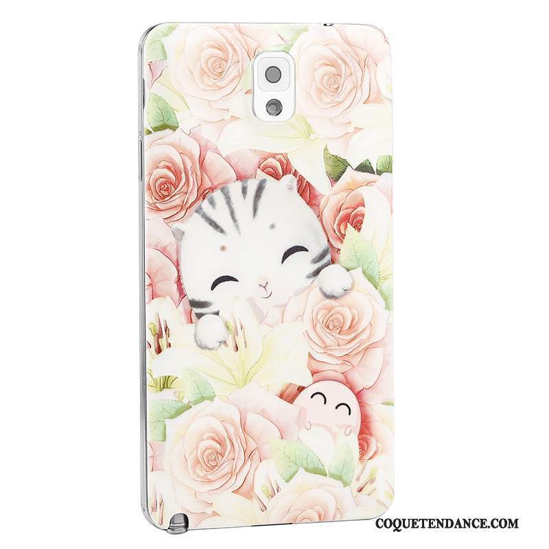 Samsung Galaxy Note 3 Coque De Téléphone Dessin Animé Couvercle Arrière Gaufrage Étui