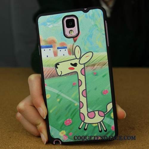 Samsung Galaxy Note 3 Coque Dessin Animé Difficile Multicolore Étui Charmant