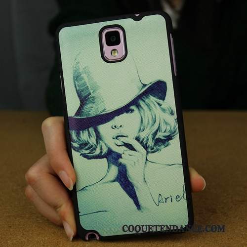 Samsung Galaxy Note 3 Coque Dessin Animé Difficile Multicolore Étui Charmant