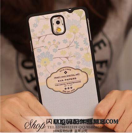 Samsung Galaxy Note 3 Coque Dessin Animé Difficile Multicolore Étui Charmant