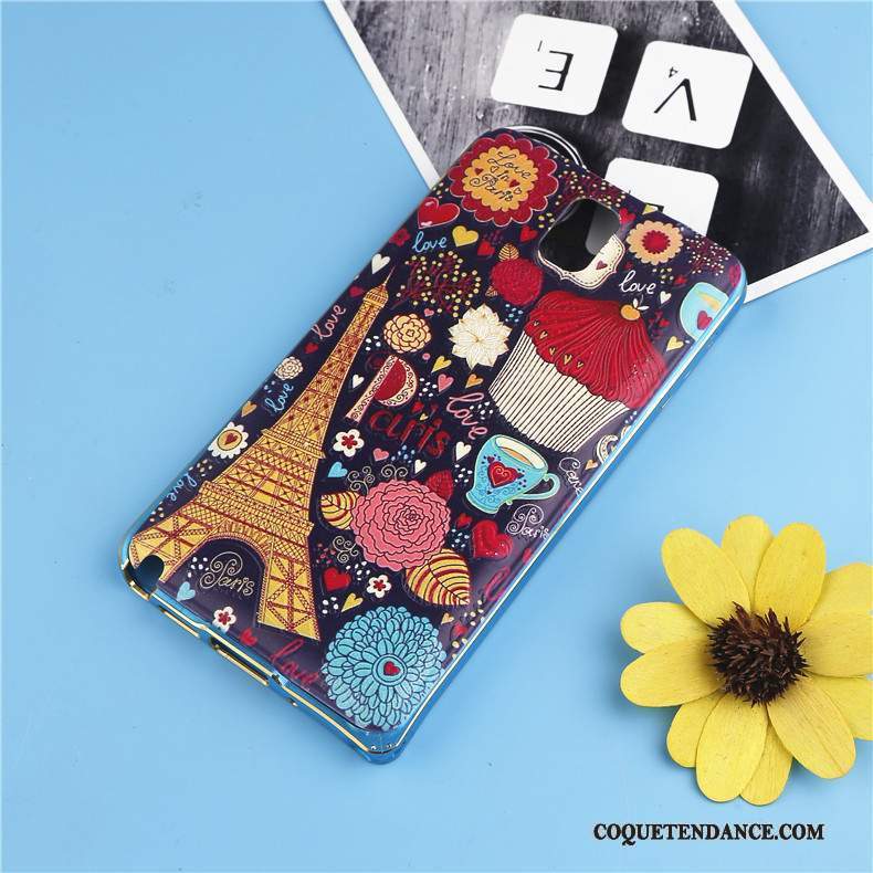 Samsung Galaxy Note 3 Coque Métal Border De Téléphone Couvercle Arrière Multicolore