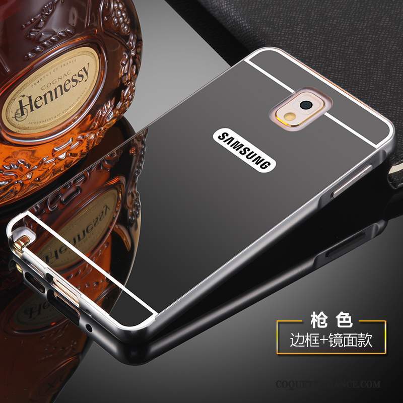 Samsung Galaxy Note 3 Coque Protection Métal Couvercle Arrière Or Incassable