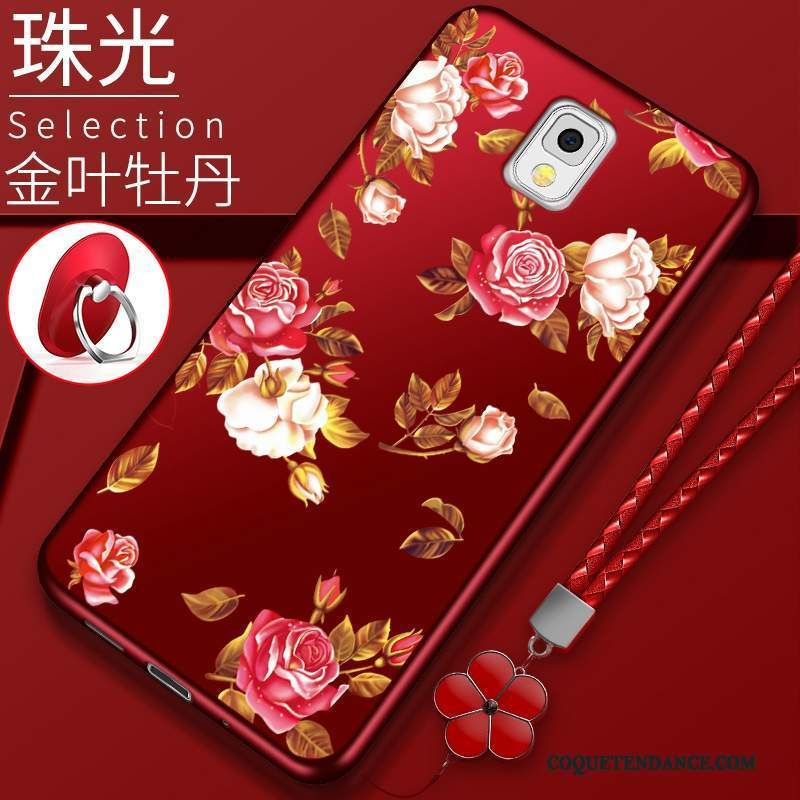 Samsung Galaxy Note 3 Coque Rouge De Téléphone Étui Protection Incassable