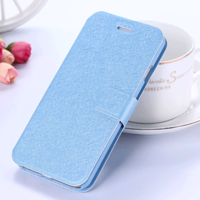 Samsung Galaxy Note 3 Coque Étui En Cuir Protection Clamshell Bleu De Téléphone