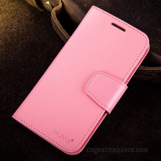 Samsung Galaxy Note 3 Coque Étui En Cuir Silicone Protection Rose