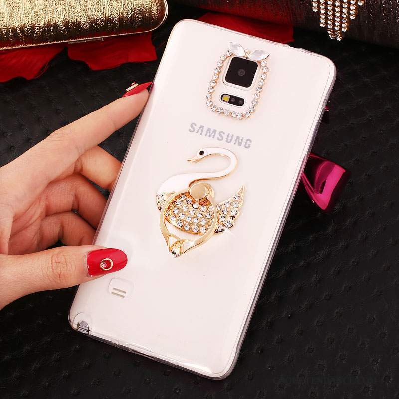 Samsung Galaxy Note 4 Coque Blanc Mince Protection Nouveau