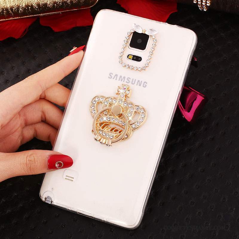 Samsung Galaxy Note 4 Coque Blanc Mince Protection Nouveau