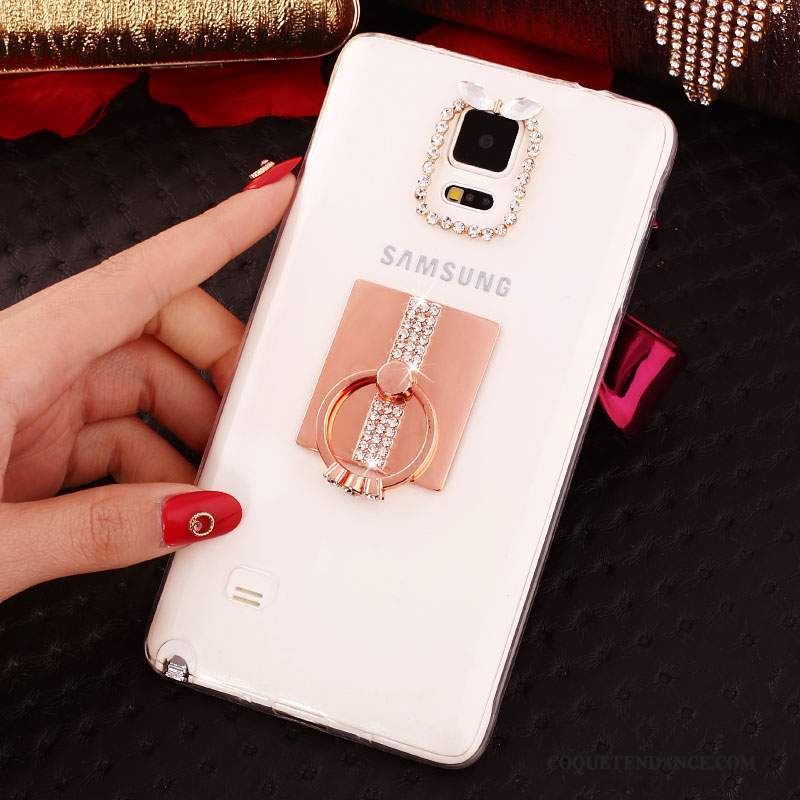 Samsung Galaxy Note 4 Coque Blanc Mince Protection Nouveau