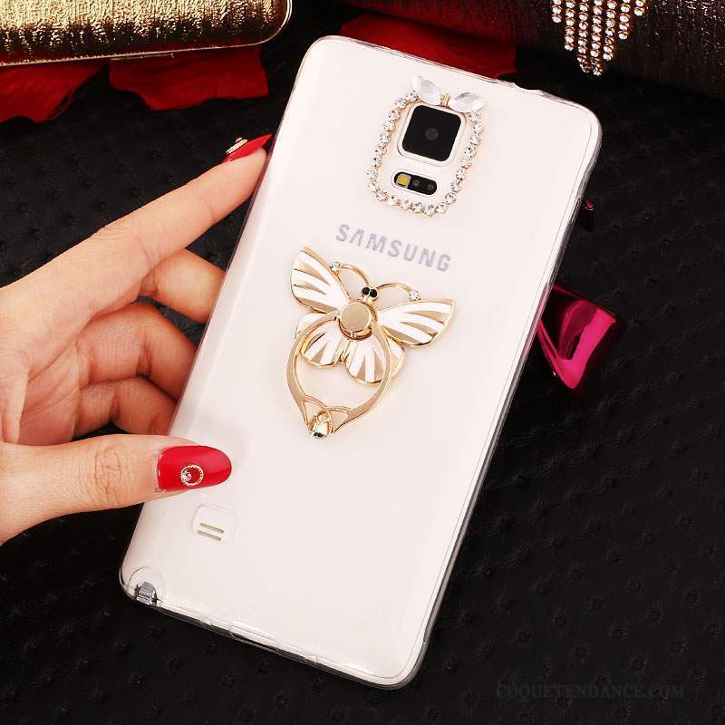 Samsung Galaxy Note 4 Coque Blanc Mince Protection Nouveau