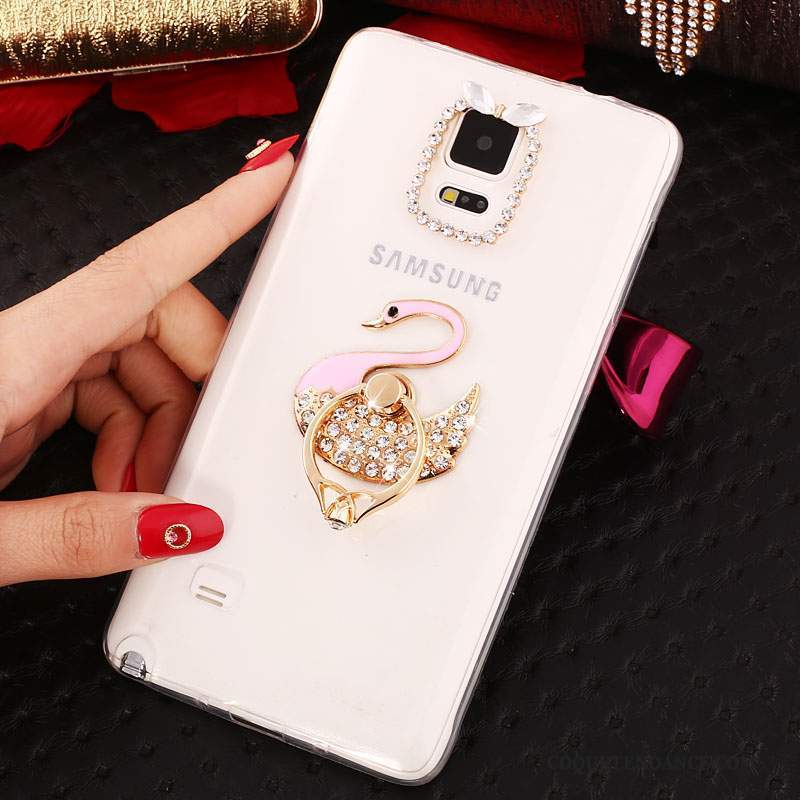 Samsung Galaxy Note 4 Coque Blanc Mince Protection Nouveau